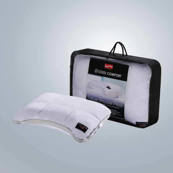 Cool Comfort豪華側睡枕；OEKO-TEX® STANDARD 100枕頭；側瞓枕頭；羽絨感枕頭；枕頭推介；OEKO-TEX®健康枕頭；纖維枕；側睡必備