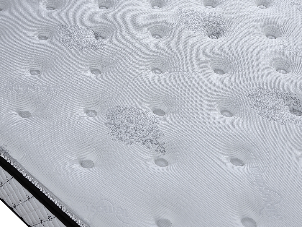 調溫床布；tempsmart 5.0；調整舒適睡眠溫度；斯林百蘭；Slumberland；智能控溫面布；專利技術