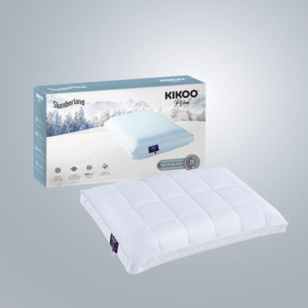 Slumberland KIKOO Pillow；KIKOO散熱枕；涼感枕頭；酒店枕頭；酒店級睡眠；斯林百蘭枕頭；5星級酒店枕頭；香港酒店枕頭；德國科技；石墨條；KIKOO是唯一可以散熱12小時以上的自然冷卻技術